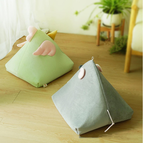 Nido Semicerrado Para Gatos, Cama Para Gatos, Cueva, Gris