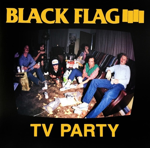 Black Flag Tv Party Vinilo Rock Activity
