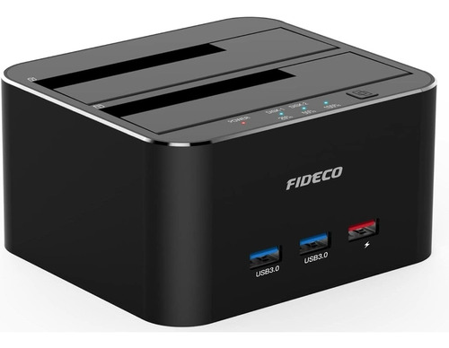 Lector De Disco Duro Usb 3.0 A Sata Ssd Con Función De Clon 