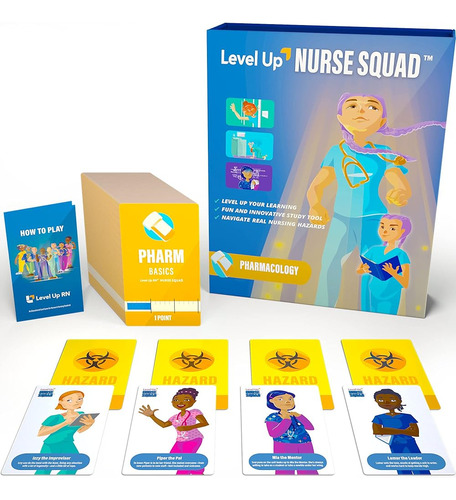 Level Up Rn Farmacología Flash Cards Game Nursing School Exa