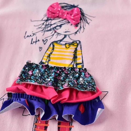 Vestido Niña Importado 100% Algodón Diseño Niñita