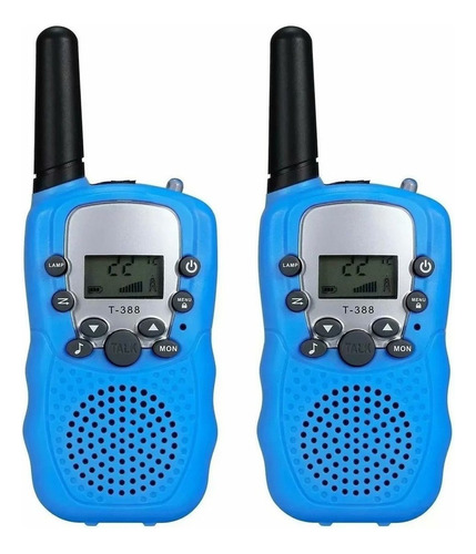 Set 2 Radio Walkie Talkie Infantil Con Alcance 5 Km