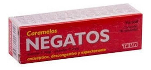 Negatos® X 10 Caramelos - Antiséptico Expectorante