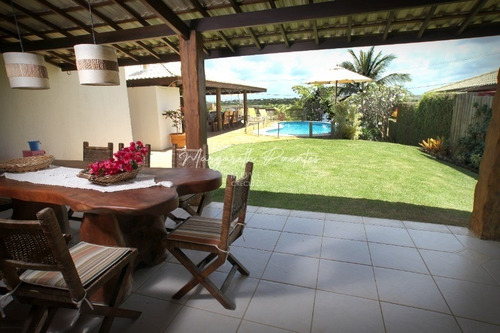 Imagem 14 de 18 de Casa A Venda Em Camaçari De Frente Para O Mar, 1.200 M² De Área Total, Piscina Com Deck, R$3.500.000,00 - Ca00334 - 71125733