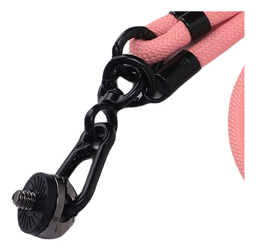 Correa Rosa Para Cámara De Vlogs Apta Para 3 Action Anti Los