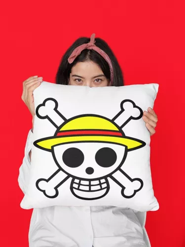 Almofada One Piece Chapéu De Palha Ace Sabo Attack Presente