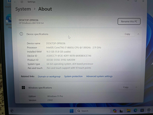 Hp Elitebook (Usado)