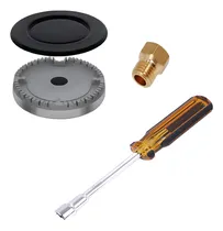 Comprar Hornalla Quemador Cocina Supergas Base + Tapa + Oido + Llave