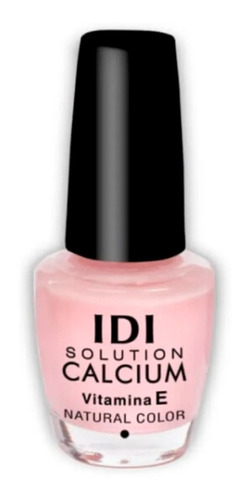 Idi Solution Esmalte Calcium Vitamina E Natural Pink 02