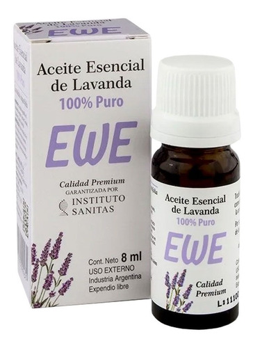 Ewe Aceite Esencial De Lavanda 8ml Magistral Lacroze
