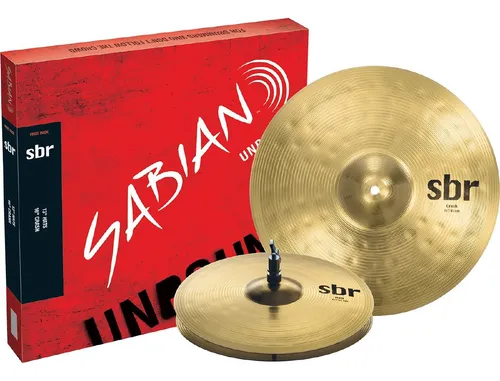 Sabian Set De Platillos Para Bateria Hi-hat 13 Y Crash 16