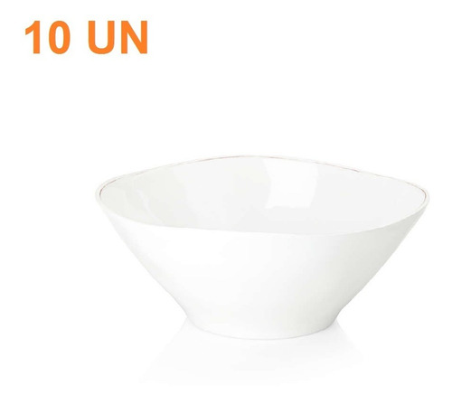 Imagem 2 de 4 de 10 Tigela Japonesa Bowl Oriental Melamina 150ml Cumbuca Kit