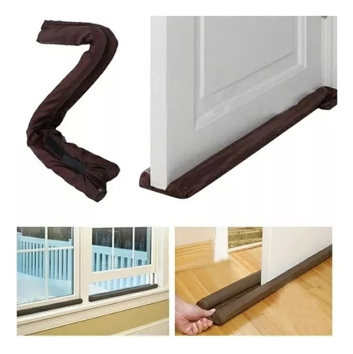 X3 Protector Doble Aislante De Frío Polvo Puertas Ventanas