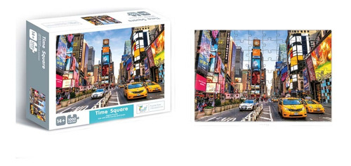 Rompecabezas Puzzle 1000 Pzas Time Square New York Paisaje