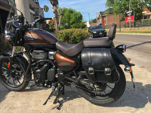 Alforjas Black Hawk Royal Enfield Modelo Sport Negro Liso