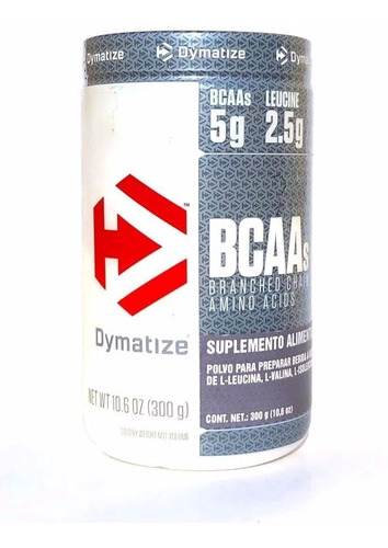 Bcaa Complex 5050 En Polvo Sin Sabor 300 Gramos Dymatize