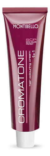 Tinte Cromatone Para Cabello Los Tonos 60ml+ Oxidante Tono 1 Negro