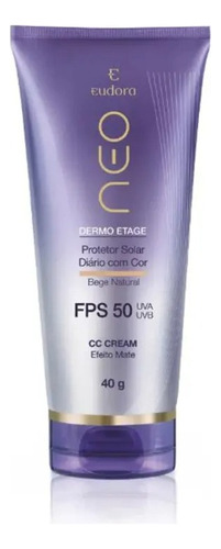 Protetor Com Cor Bege Natural Fps50 Neo Dermo Etage 40g