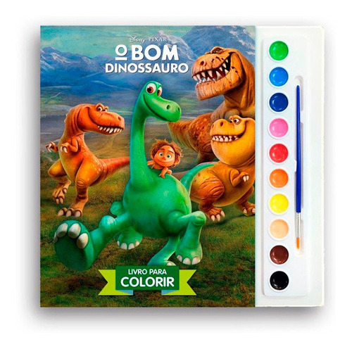 Livro Infantil Para Colorir - O Bom Dinossauro