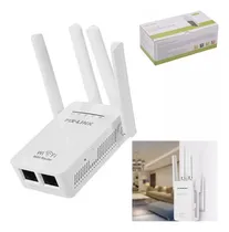 Comprar Repetidor Wifi Largo Alcance Amplificador Señal 4 Antenas