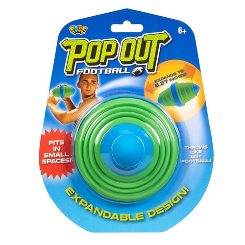 Balon De Football De Silicone Compacto Poof Pop Out Football