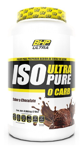 Proteína Iso 0 Carbs Suero Aislado Bhp 25 G 4.2 Lbs