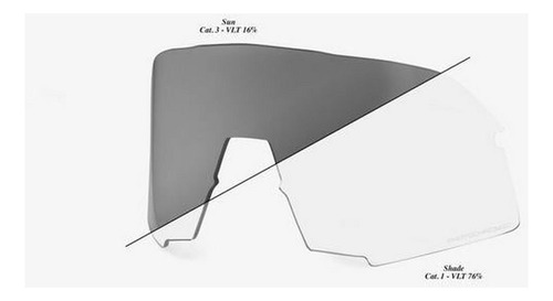 S3 Replacement Lens - Photochromic Clear / Smoke