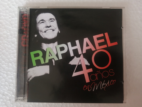 Raphael - 40 Años En México Dvd + Cd