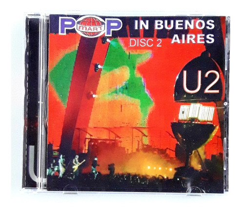 Cd  U2 Popmart Live   Como Nuevo Oka                         (Reacondicionado)