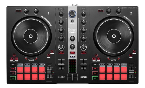Controlador Hercules Dj Control Inpulse 300 Mk2 2 Canal Cuo Color Negro