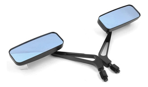 Espelhos Laterais Retangulares Universais Para Motocicletas