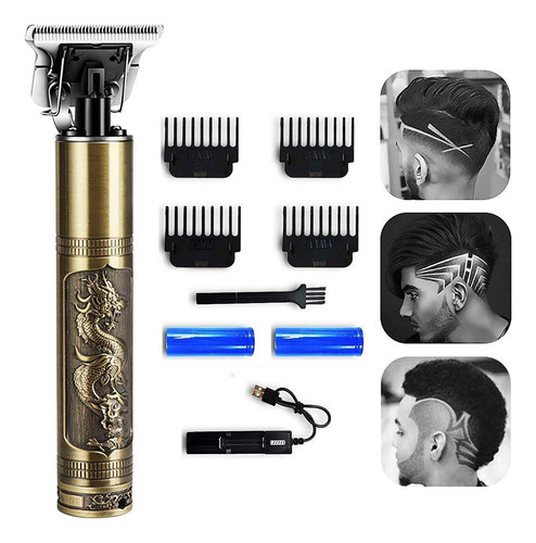 Barba Profesional Para Hombre T9 Vintage Dragon Buddha