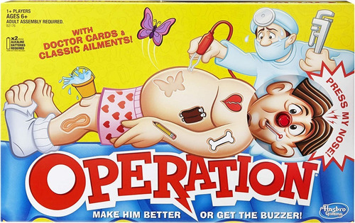 Operando Juego De Hasbro Operation