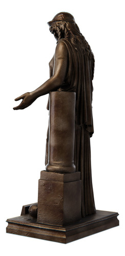 Estátua Medeia Mitologia Grega Estatueta Cor Cor Cobre Antigo