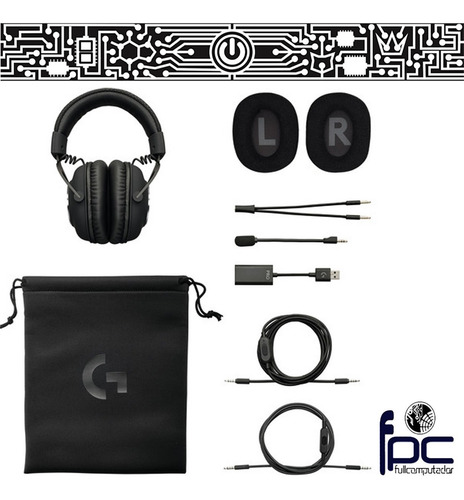 Imagen 3 de 4 de Fpc Audífonos Logitech G Pro / G Pro X 7.1 Tarjeta De Audio