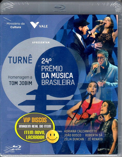 Blu Ray 24° Prêmio Da Música Brasileira - Original Lacrado!!