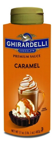 Salsa Premium Caramelo  Ghirardelli 482g Importado