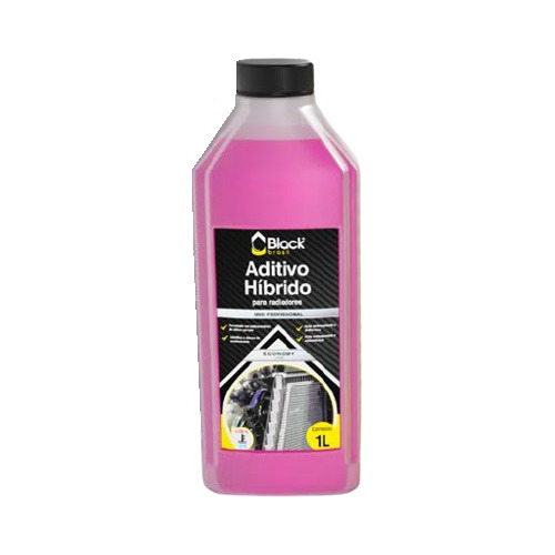 Aditivo Radiador Híbrido Economy Rosa (1 Litro) Black Brasil