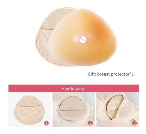 Senos Formas De Silicona Crossdrer Prótesis Mastectomía 400g