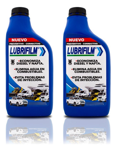 Aditivo Diesel Y Nafta Lubrifilm X 2 Litros