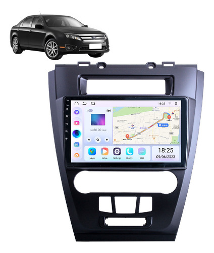 Central Multimídia Android Ford Fusion 2009-2012 2/32 10p