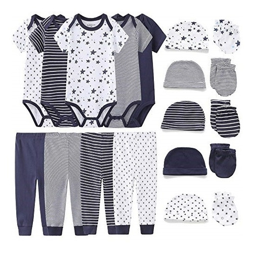 Ropa Para Bebe Conjunto Unisex De 19 Piezas Talla 6-9 Meses