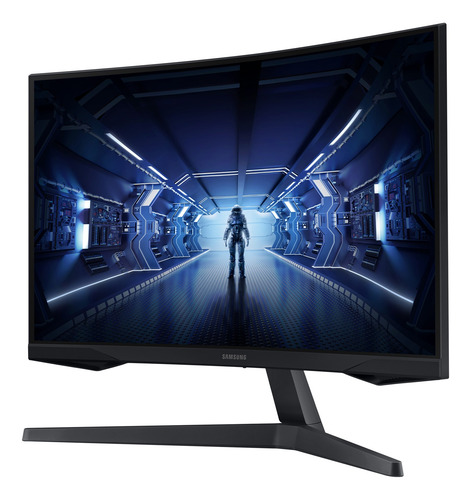 Imagen 5 de 10 de Monitor gamer curvo Samsung Odyssey G5 C27G55T led 27 " negro 100V/240V