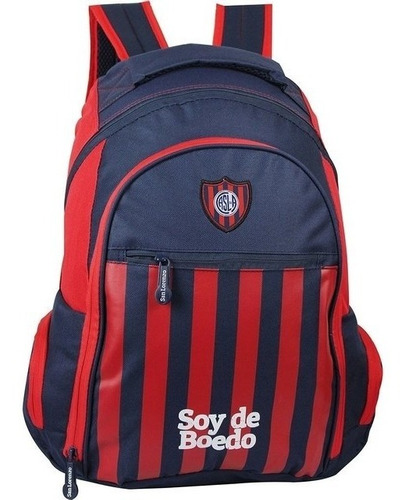 Mochila San Lorenzo Licencia Oficial Deportiva Escolar