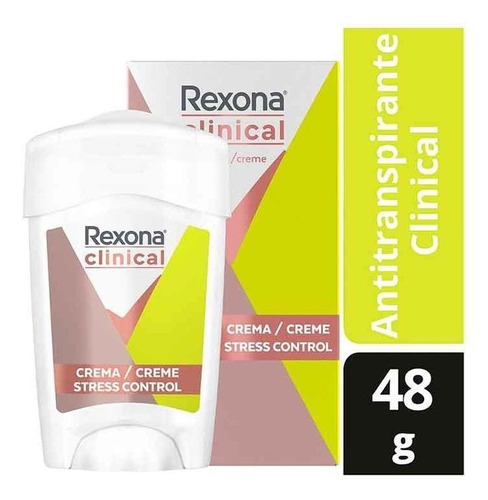 Rexona Clinical Mujer Desodorante Stress Control 48gr