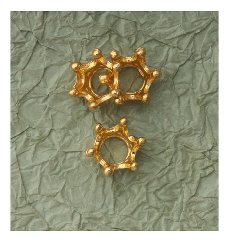 Conector De Pulsera Ruwado Con Cuentas Espaciadoras 3d En Fo