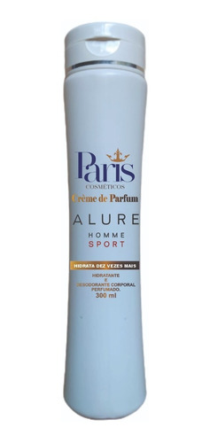 Hidratante Masculino Paris Cosméticos : Alure Homme Sport