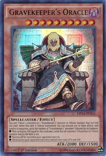 Oráculo Cuidador De Tumbas Ultra Raro Yugioh