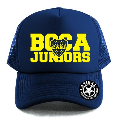 Gorras Trucker Boca Cabj Remeras Estampadas Canibal