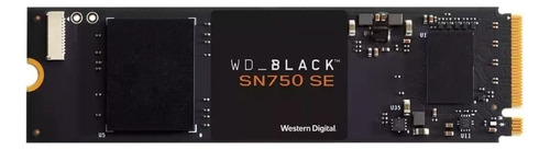 Disco Ssd Nvme 500gb Wd Black Sn750 Se Pcie Gen 4 M.2